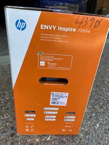 HP ENVY Inspire 7255e All-in-One Inkjet Printer, Color Mobile Print, Copy, Scan - Picture 3 of 4