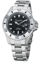 EichmüLler Taucher Herrenuhr Mit Datumsanzeige, DrehlüNette Und Leuchtindex