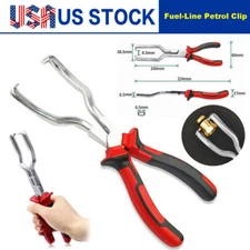 Red Fuel Line Petrol Clip Pipe Hose Release Disconnect Removal Pliers Tool USA