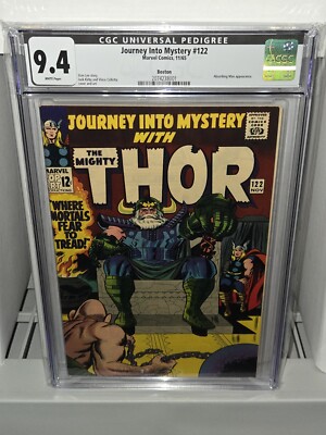 Journey Into Mystery #122 CGC Universal Pedigree Grade 9.4 Absorbing Man App.