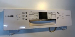 Bosch 45 er breite Spülmaschine Bedienblende Elektronik weiß Geschirrspüler