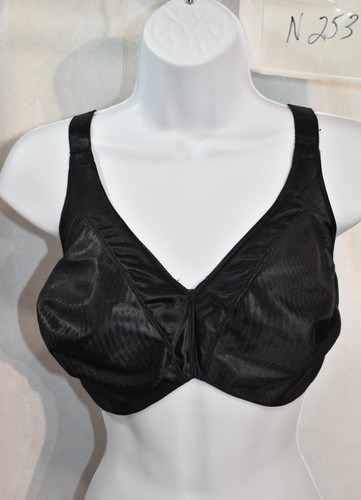Playtex Secrets  Bra 4725 Size 38DD Black