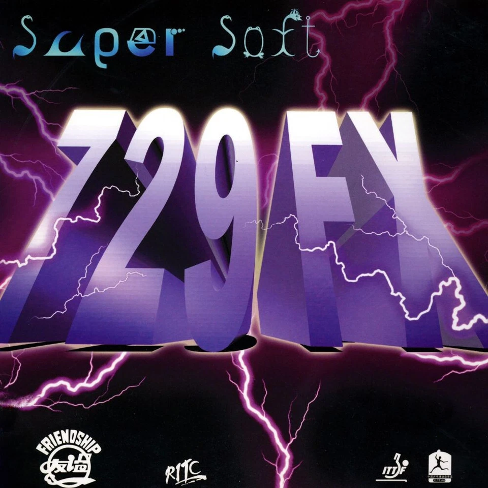 FRIENDSHIP 729 fx super Soft | Tischtennis Belag | TT | ITTF