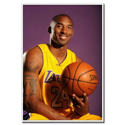Kobe Bryant 24x36inch Sports Silk Poster Large Size Wall Door