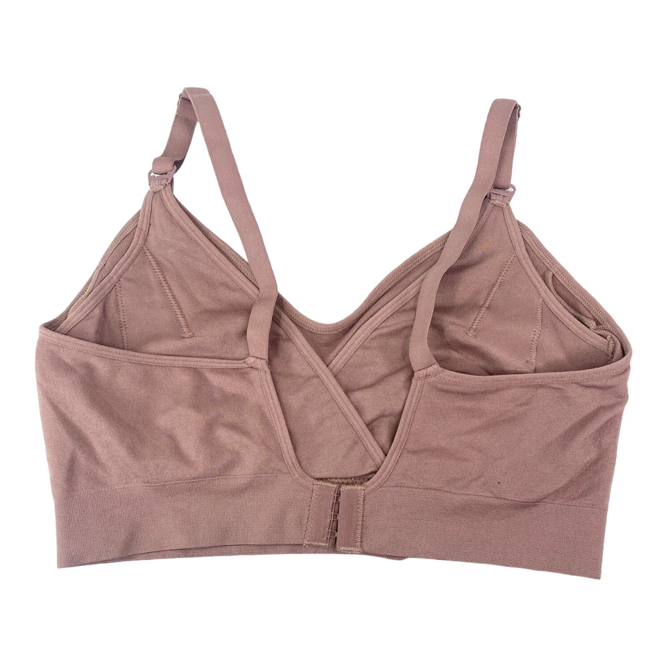 Женский бесшовный бюстгальтер-лодочка Ingid + Isabel упаковка 2 шт. черный/розовый размер XL - Изображение 2 из 4