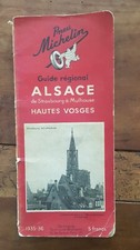 Guide Régional Michelin Lorraine Hautes Vosges 1935, de Strasbourg à Mulhouse