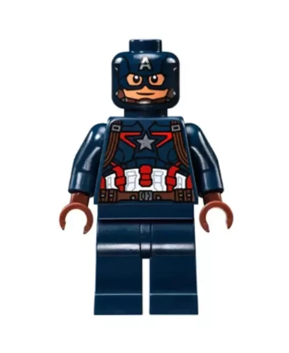 LEGO Capitán América Minifigura Marvel Super Heroes Shield 76051 76041 76032 Nuevo Foto 2 de 4