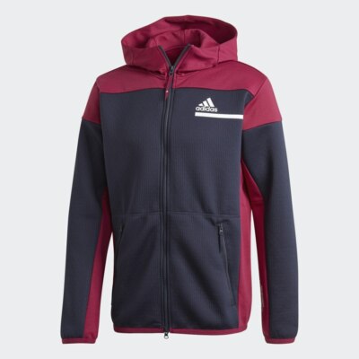 adidas Men's Z.N.E. AEROREADY Full-Zip Sweatshirt FT6131 | eBay