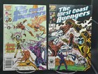 (2) The West Coast Avengers Comics - Marvel 25th Anniversary