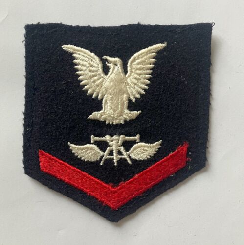 US Navy Aviation Fire Control Technician Petty Officer 3rd Class rank patch - 第 1/2 張圖片
