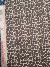 Leopard print cotton Fabric 45" Wide By The Yard