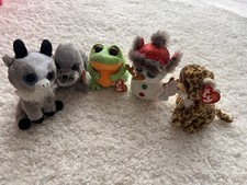TY Beanie Babies Set   5 Plush Toys with Tags  