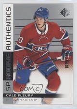 2019-20 SP Retail SP Rookie Authentics 729/1199 Cale Fleury #108 7l6