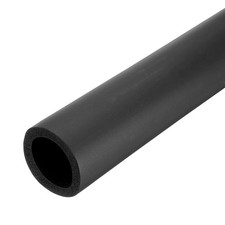 Pipe Insulation Tube Foam, 1-1/4" ID x 1/4" Thick x 1.64ft Foam Pipe, Black