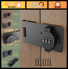 3-Digit Keyless Combination Lock for Doors  Cabinets - Zinc Alloy Twist Knob La
