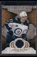 2021-22 Upper Deck Artifacts #NR-NE Nikolaj Ehlers NHL Remnants Premium #/25