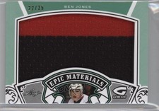 2016 Leaf Genesis Epic Materials Green 22/25 Ben Jones #EM-08 a3q