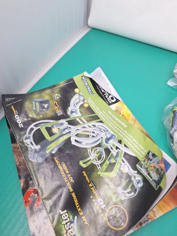 Juego de 6337 figuras de palanca de cambios dividida Mega Bloks Neo Shifters 2007 de colección selladas Foto 4 de 4