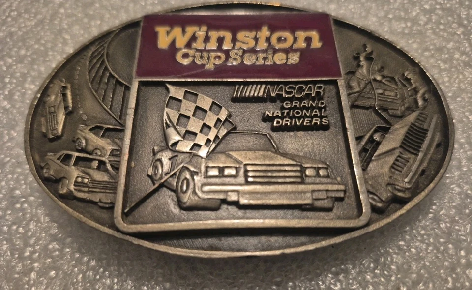 Винтажная пряжка ремня 1983 «Winston Cup Series Grand National Drivers» - Изображение 2 из 4
