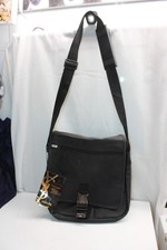 Yves Saint Laurent Parfums Bag Toiletry Makeup Black Messenger Crossbody Strap