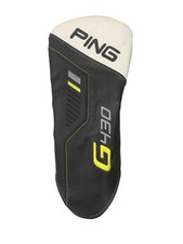  PREOWNED PING G430 DRIVER HEAD COVER BLACK - WHITE  2759