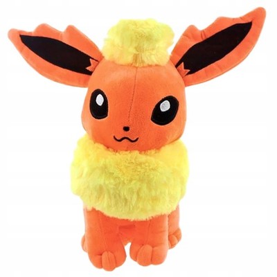 Pokemon Go Plüschfigur Evoli Flamara Evolution 30 cm