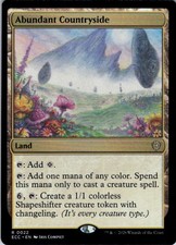 Abundant Countryside #22 Prices | Magic Lorwyn Eclipsed Commander