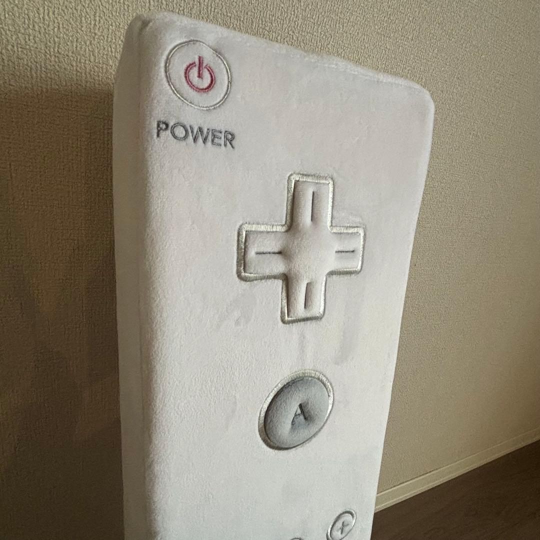 Nintendo Museum Wii Remote Controller Plush Cushion Pillow