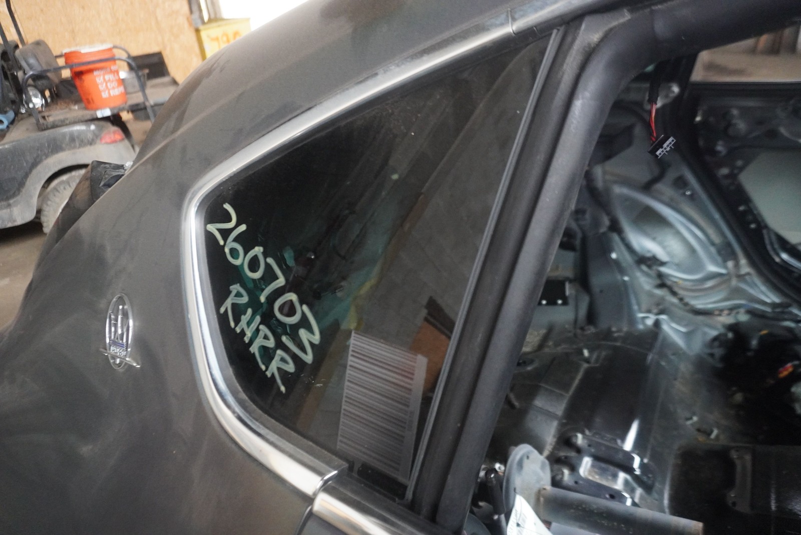 Maserati Levante Trofeo 2019 Rear Right Quarter glass