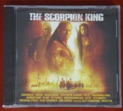 CD The Scorpion King Music From The Original Motion Picture Soundtrack NEW