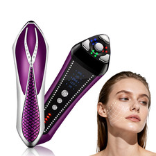 Facial Lifting Device RF and Microcurrent Technology for Skin Tightening Care