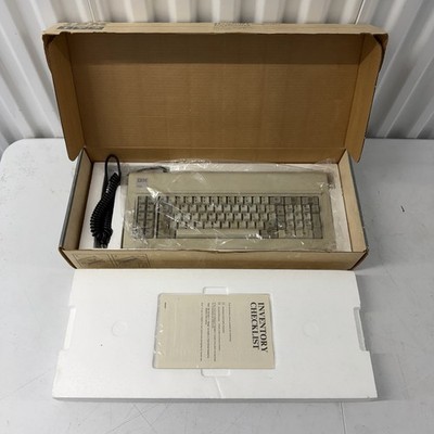 VETTE！　 IBM 1989年 Vintage IBM Model F XT PC 1801449 Keyboard 5-Pin DIN W/ Original