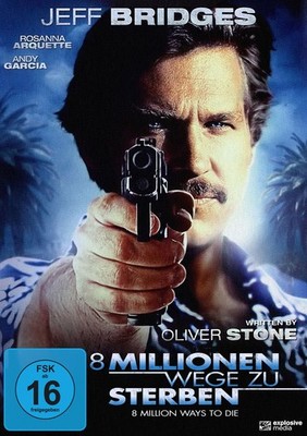 8 Millionen Wege zu sterben - Jeff Bridges, Rosanna Arquette - DVD NEU/OVP