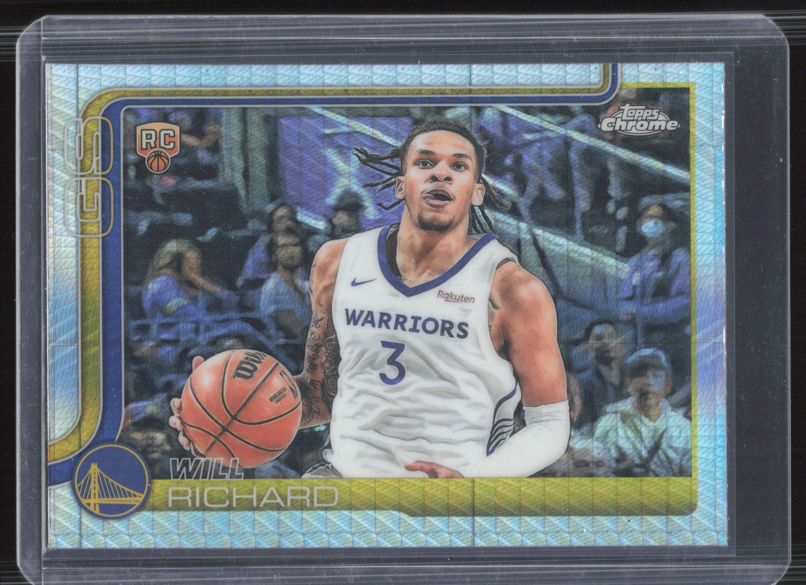 2025-26 Topps Chrome #287 Will Richard Prism Refractor