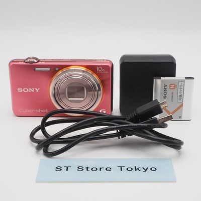N Mint] Sony Cyber-shot DSC-WX100 18.2 MP Digital Camera Pink