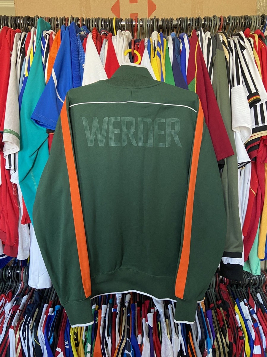 WERDER BREMEN 2013 2014 N98 AUTHENTIC JACKET NIKE sz L MEN GREEN