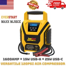 EverStart 1600 Amp Lithium Jump Starter with Air Compressor