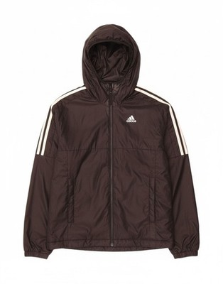 Adidas Herren Regenjacke mit Kapuze UK 36 Small schwarz Polyester DY55