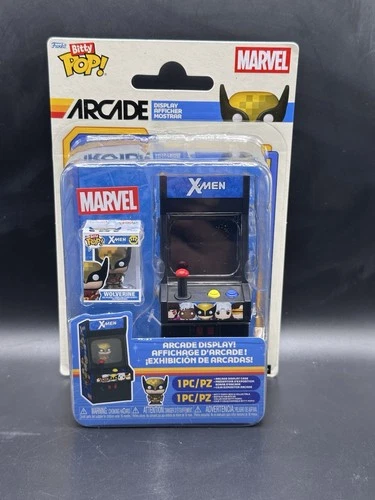 Funko Bitty Pop! X-Men Arcade Cabinet + Wolverine Mini-Figure