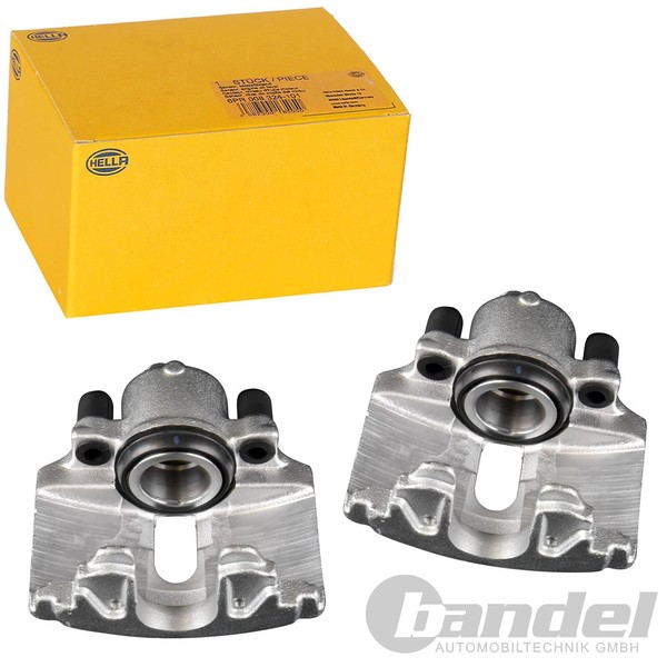 2Xhella Bremssattel Vorderachse Passend FüR Audi A3 Seat Altea Ibiza Skoda Fabia-image