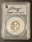 James Harrison Signed 1 oz Silver Round PCGS CERTIFIED GEM PL 2025 Steelers Auto
