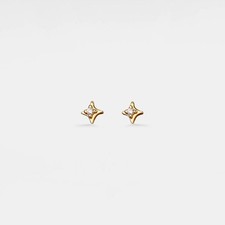 Dainty Tiny Star Stud Earrings in 925 Sterling Silver