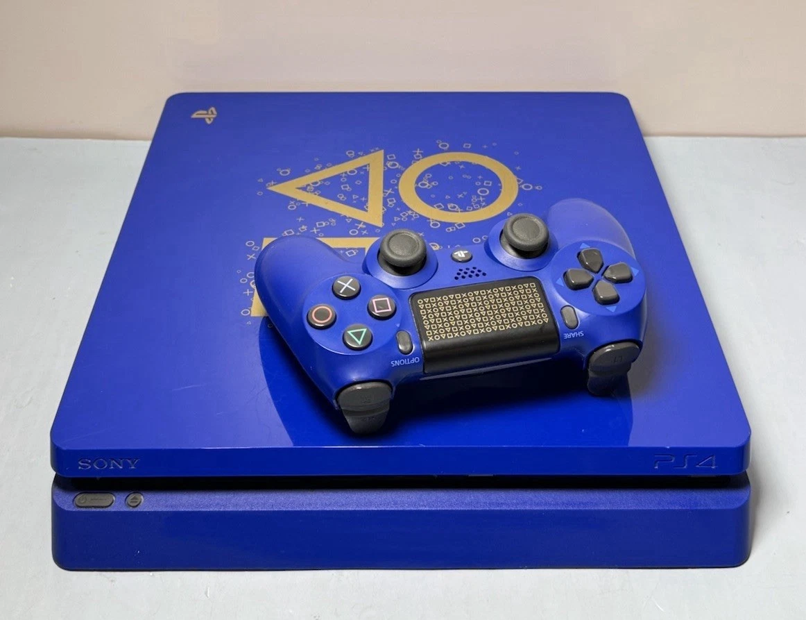Sony PlayStation 4 Slim Blue Video Game Consoles for sale | eBay