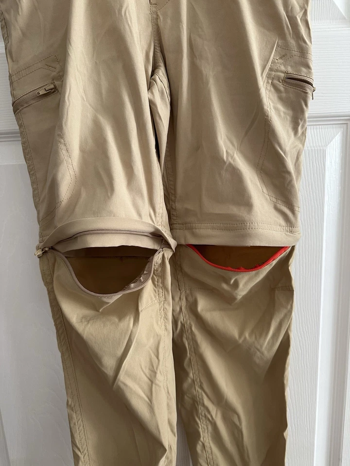 Pantalones EDDIE BAUER NIÑOS CONVERTIBLES Niño Talla 14/16 Cintura Ajustable Foto 2 de 4