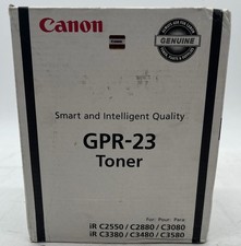 Genuine Canon 0452B003 GPR-23 Black Toner Cartridge, OEM