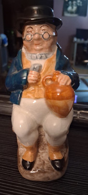 Vintage Royal Doulton Toby Jug Mr Pickwick Dickens Franklin Porcelain 5.5 