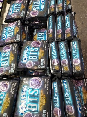 BTS Limited Edition Oreos New Sealed Brown Sugar Pancake Flavor 10.68 Oz
