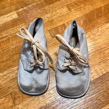 Vintage leather baby shoes