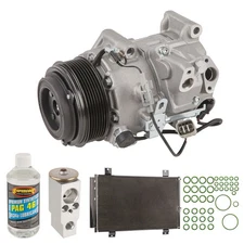 A/C Kit w/ AC Compressor Condenser & Drier For Toyota Highlander 2008-2010