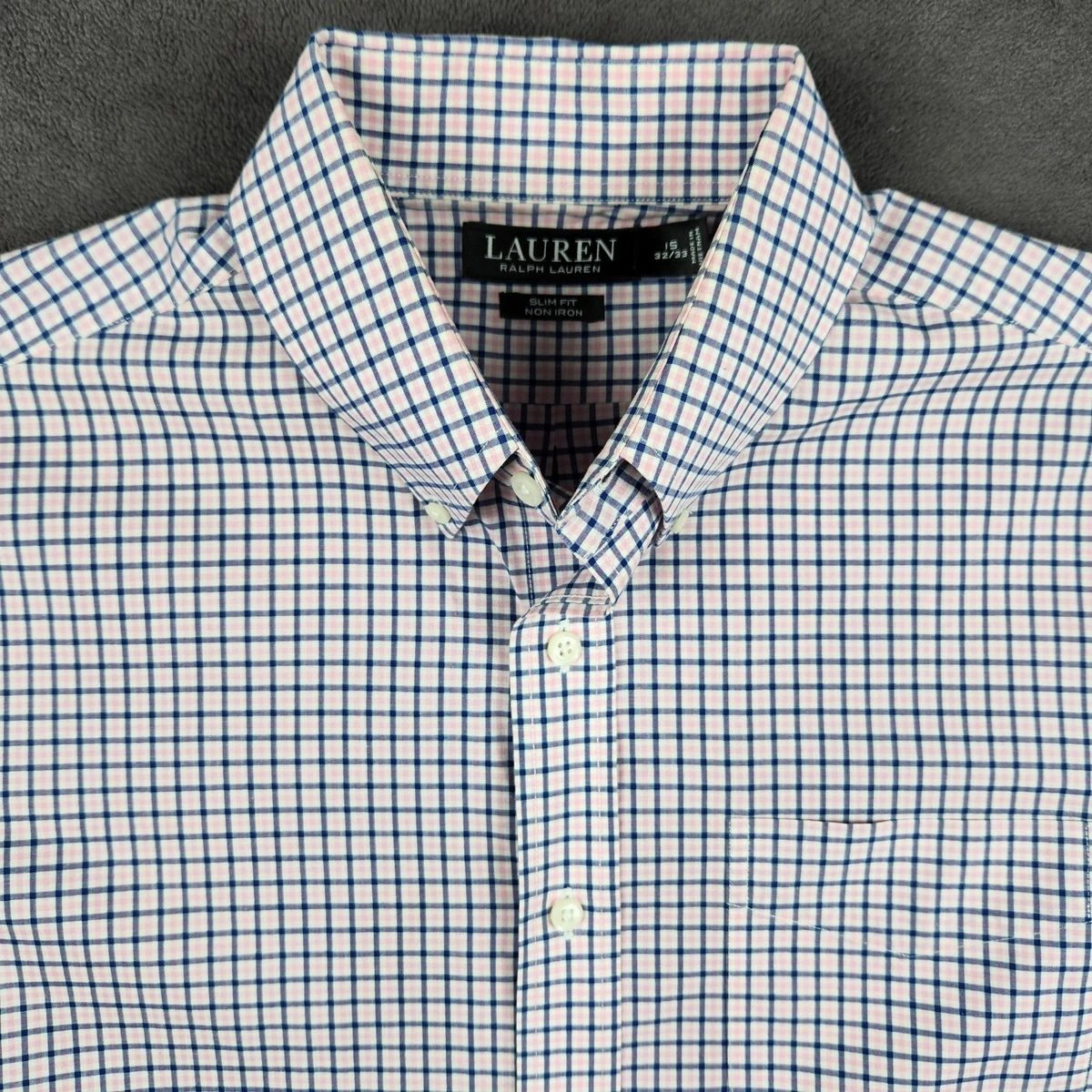 lauren by ralph lauren ultraflex classic fit non-iron dress shirt Ralph Lauren Men's Ultraflex Stretch Slim Fit Dress Shirt main image 0